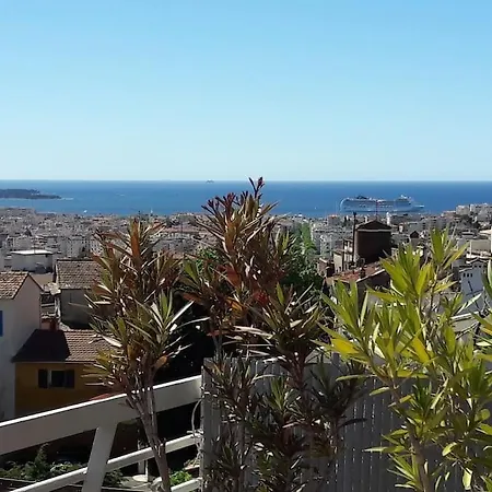 公寓 Vue Panoramique Sur La Baie De Cannes *