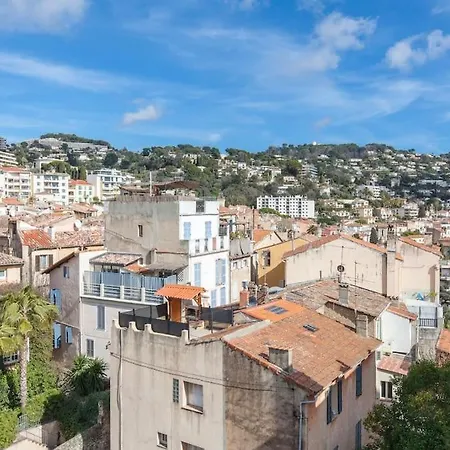 Vue Panoramique Sur La Baie De Cannes 公寓 勒卡内