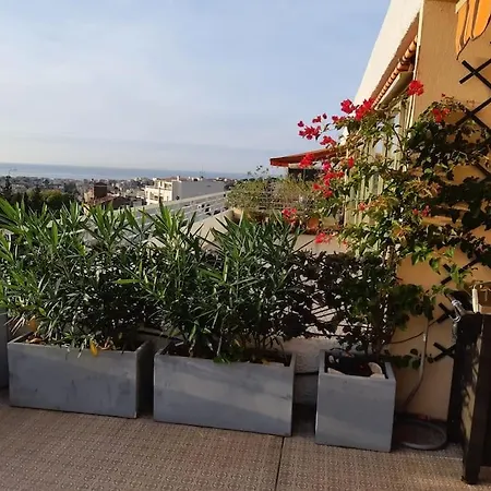 Vue Panoramique Sur La Baie De Cannes 公寓